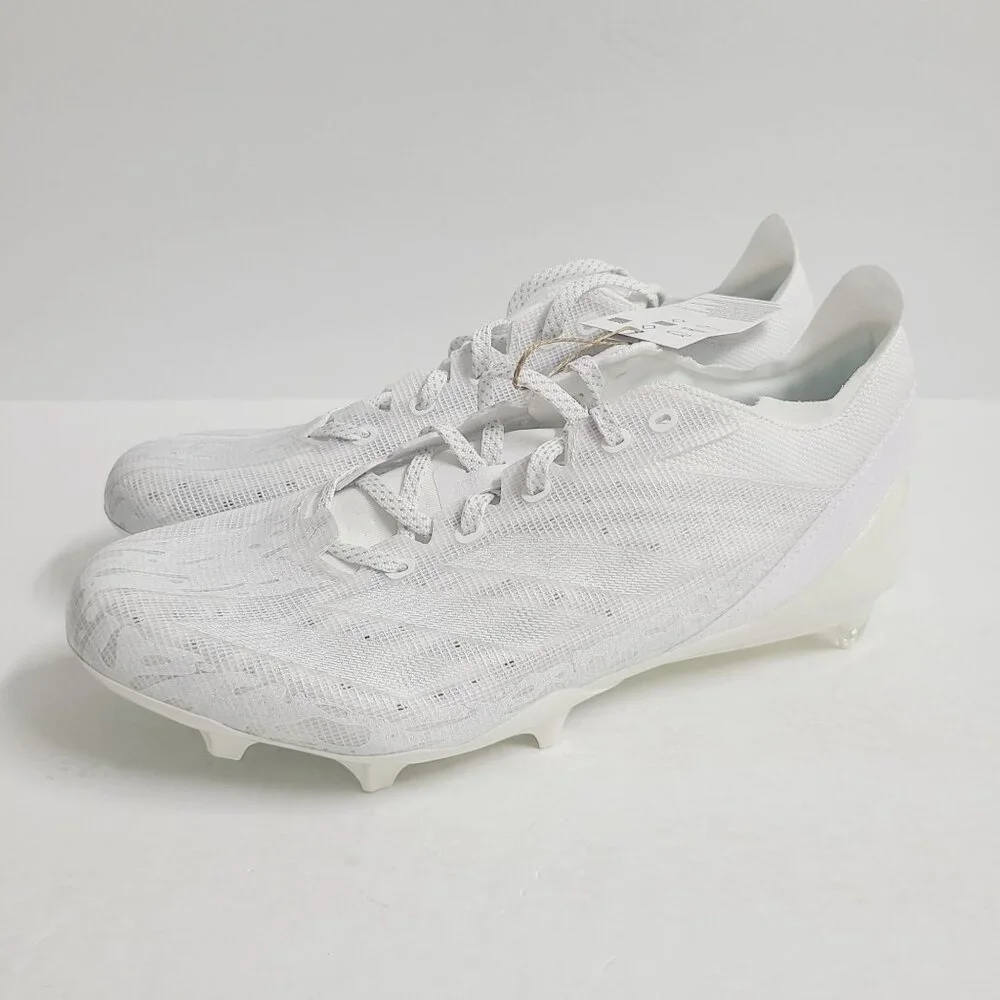 NEW Adidas Adizero Electric Speed Juice Football Cleats IE4413 Size 10 White